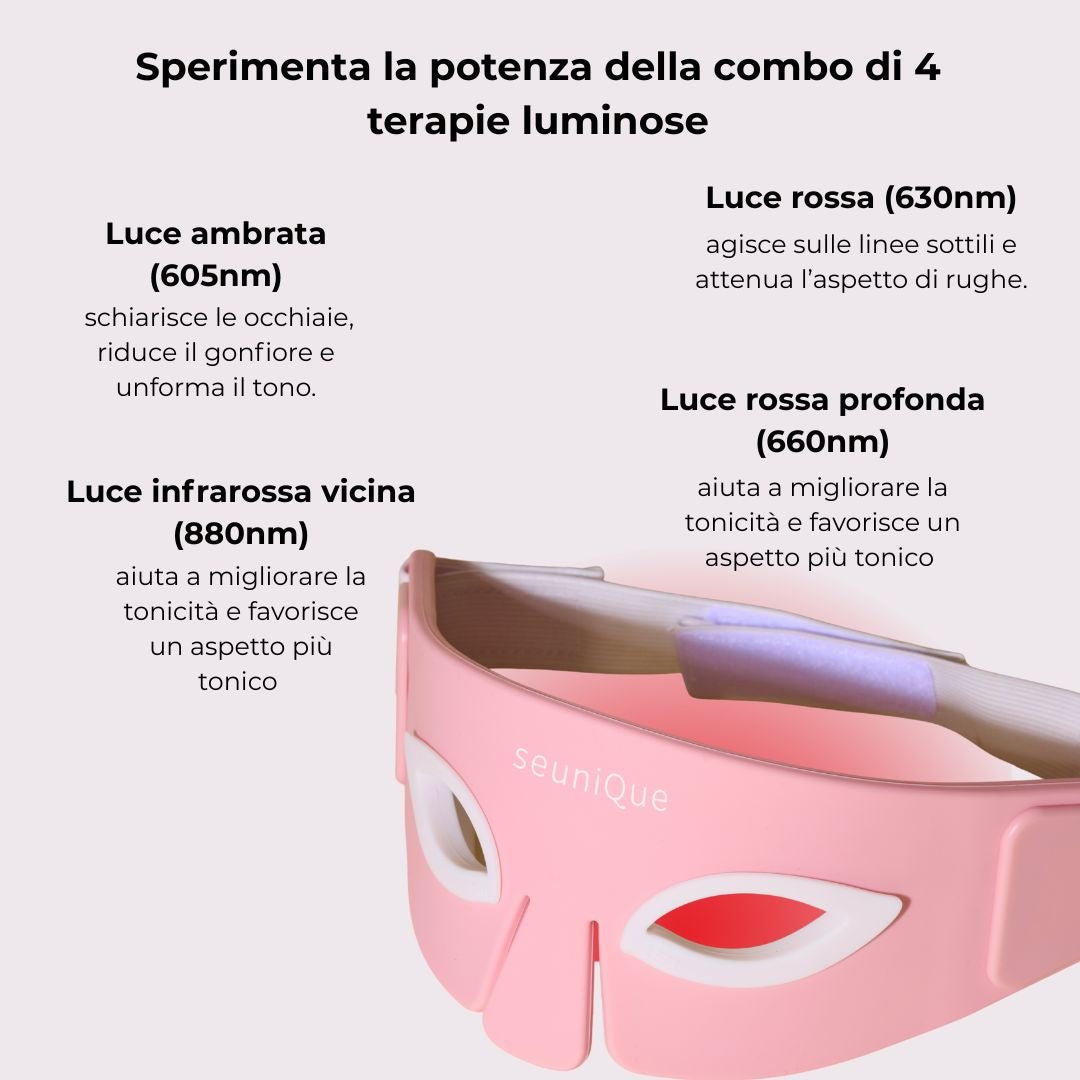 Lumineye Mask™ - seuniQueRugheAntietàcontorno occhiZampe di gallinarimpolpanteringiovanire