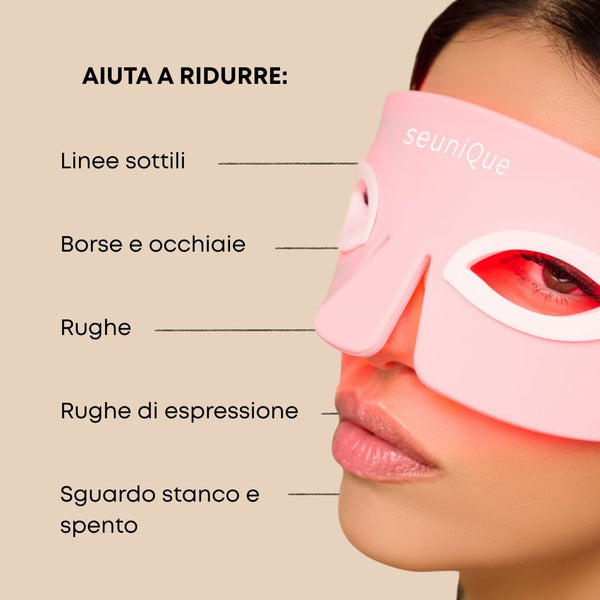 Lumineye Mask™ - seuniQueRugheAntietàcontorno occhiZampe di gallinarimpolpanteringiovanire